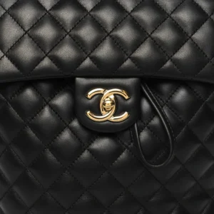 Chanel Quilted Calfskin Small Urban Spirit Backpack Black detail2