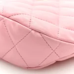 Chanel Quilted Lambskin CC Links Hobo Light Pink Aged Gold Hardware  Replica Bags