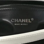 Chanel Quilted Lambskin Medium Trendy CC Flap Dual Handle Bag White So Black Hardware Quality Rep