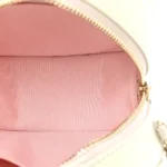 Chanel Quilted Lambskin Small Round Clutch With Chain Ivory Polished Gold Hardware  Lushentic Grade Bags